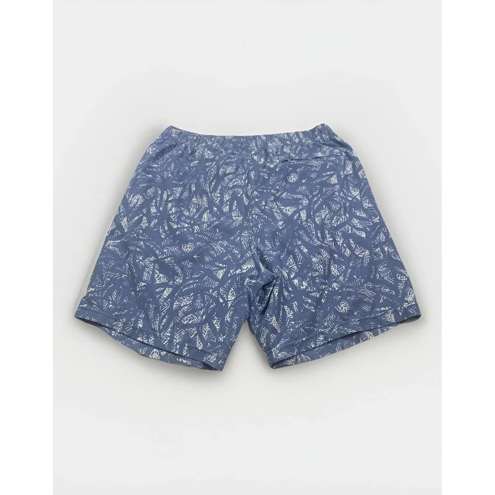 Prana Mens Large Swim Shorts Unlined Blue 6